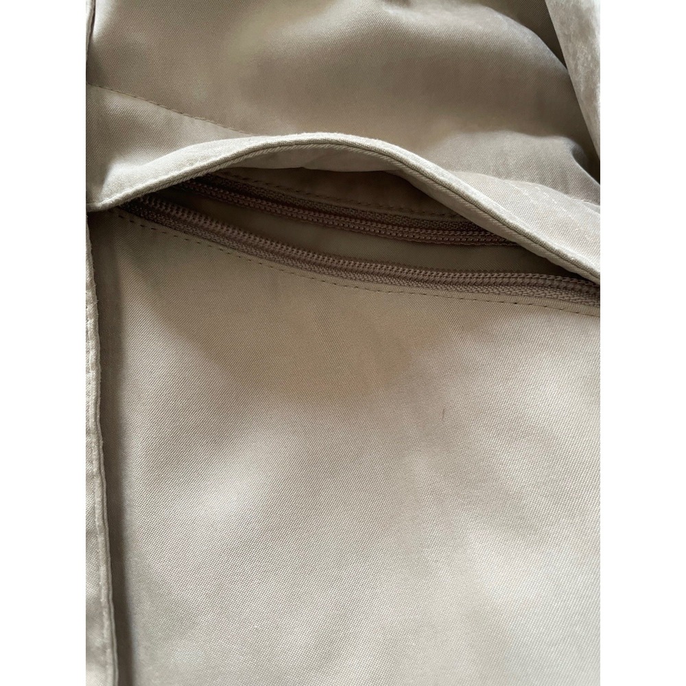London Fog Women's Winter Coat Removable Hood Size Large Zip Snap Closure Soft - Picture 3 of 12